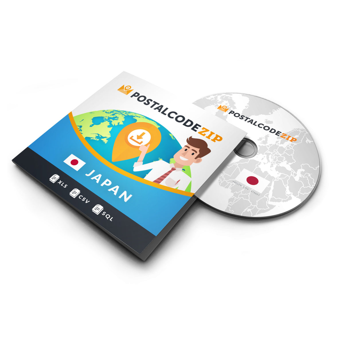 Japan Postal Codes, Streets & Address Database - CSV, Excel, SQL, XML ...